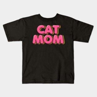 Cat Mom Kids T-Shirt